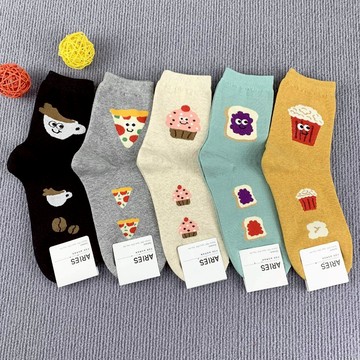 正韓襪 微笑襪 笑臉襪 植絨襪 愛心襪 卡通襪 素色襪 羅紋襪 撞色襪 條紋襪 潮流襪 中筒襪 台灣出貨 台灣賣家