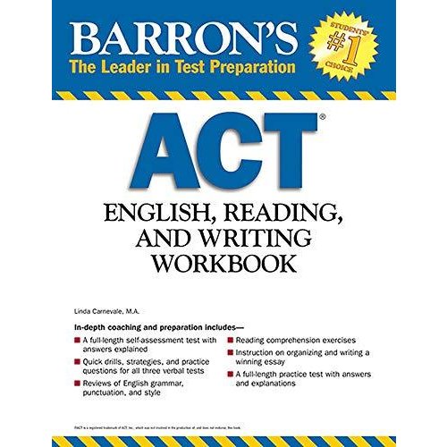 Barron's ACT English  Reading and Writing Workbook