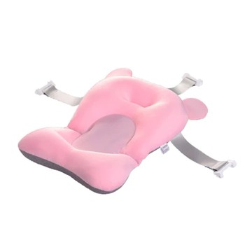 哩哩摳摳 LILIKOKO 嬰兒浴網厚款 三釦式  1個  粉色