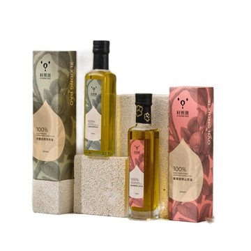 籽熊寶 【籽熊寶】苦茶油250ml/瓶 *3入+山茶油245ml/瓶*3入〈贈送【蓮心園X籽熊寶】公益手工皂隨機款式4個〉