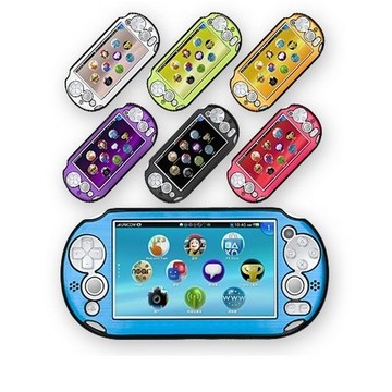 PSVita 2000 塑膠 鋁殼 PSVITA2000 金屬 保護殼 PSV2000 鋁盒 黑 銀 2007