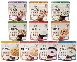 アルファー食品 安心米 10種類セット (安心米ごはん 10種×各1食)