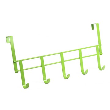 Wisdom 經典款門後鉤-綠色(五鉤)