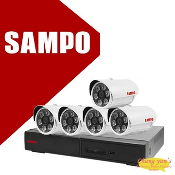 昌運監視器 聲寶 8路5鏡優惠組合 DR-TWEX3-8 VK-TW2C66H 2百萬攝影機 監視器【APP下單跨店最高22%點數回饋】