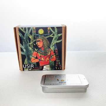 埃及系列│USIR歐西里斯精油香膏。大西洋雪松+檀香+鼠尾草精油