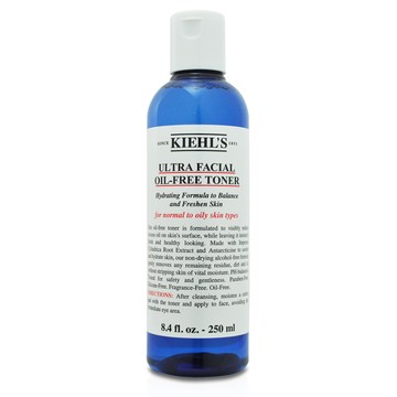 【KIEHLS 契爾氏】 冰河保濕無油清爽化妝水 250ml(百貨專櫃貨)