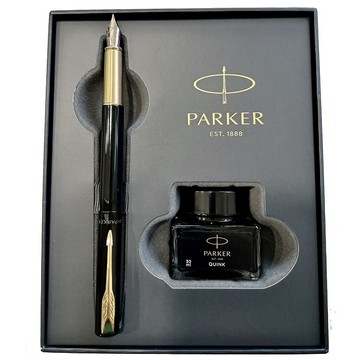 PARKER 新Vector威雅XL系列 幻影黑限定版鋼筆墨水禮盒組