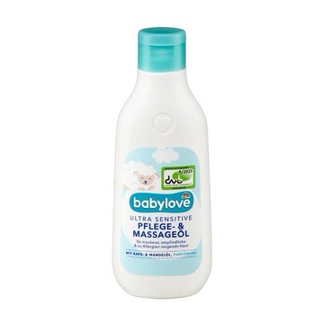 DM 連鎖藥妝店 babylove 寶寶無香精護理按摩油 250ml (DM88904)