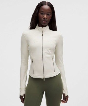 Define Cropped Jacket Mixed Rib Size 0