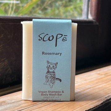 【詩可貝SCOPē】迷迭香洗髮皂100g-旅行沐浴