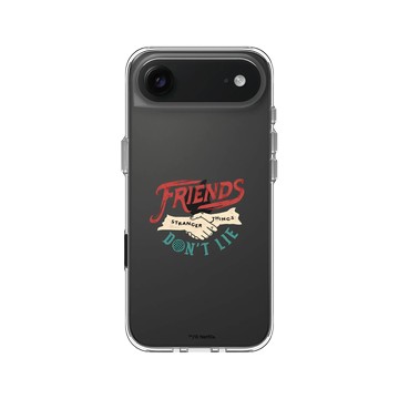 iPhone Air Clear Case（相機按鈕） 透明 - Stranger Things - 朋友不說謊