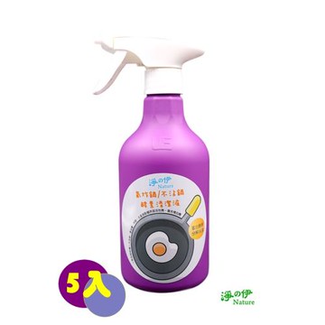 【淨の伊】氣炸鍋不沾鍋酵素清潔液 500g *5入