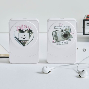 復古CCD 22.5W折疊式三合一Qi2磁吸支架無線充電器