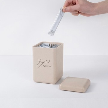 【循環再生】油芒纖維收納罐 | Cycitrus 杉與橙