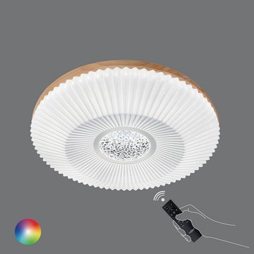 【台灣認證】 RGB 木質光之舞吸頂燈 L11-C2422S-75W、95W
