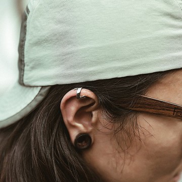 DISSOLVE 純銀925 經典閃電耳夾 耳骨夾 l 免耳洞