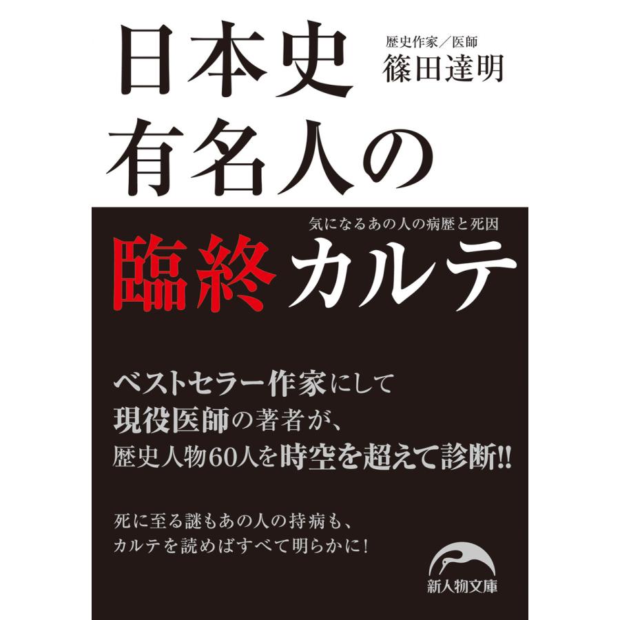 日本史有名人の臨終カルテ 篠田達明