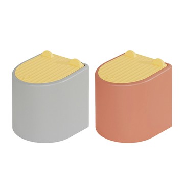 貓咪垃圾桶 貓耳造型垃圾桶 桌上垃圾桶 彈跳垃圾桶 貓砂垃圾桶 防臭垃圾桶 鏟屎垃圾桶