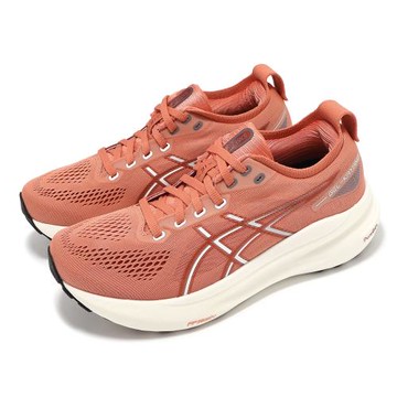 Asics 慢跑鞋 GEL-Kayano 31 女鞋 橘 白 NAGINO 女性系列 支撐 運動鞋 亞瑟士 1012B670600