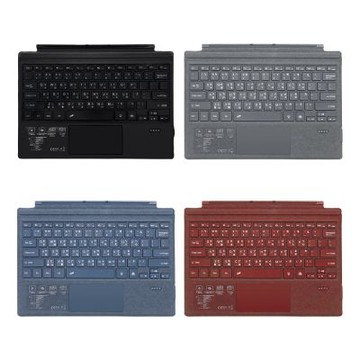 IS愛思 適用Surface Pro 3/4/5/6/7 七彩背光版 輕薄藍牙鍵盤 (副廠/注音/倉頡)