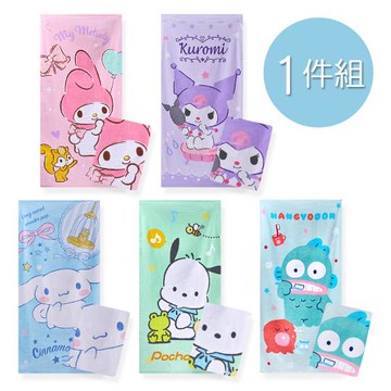 【ONEDER】酷洛米 大耳狗大浴巾 美樂蒂 帕洽狗 純棉毛巾 大浴巾1件組(KU-DC001)