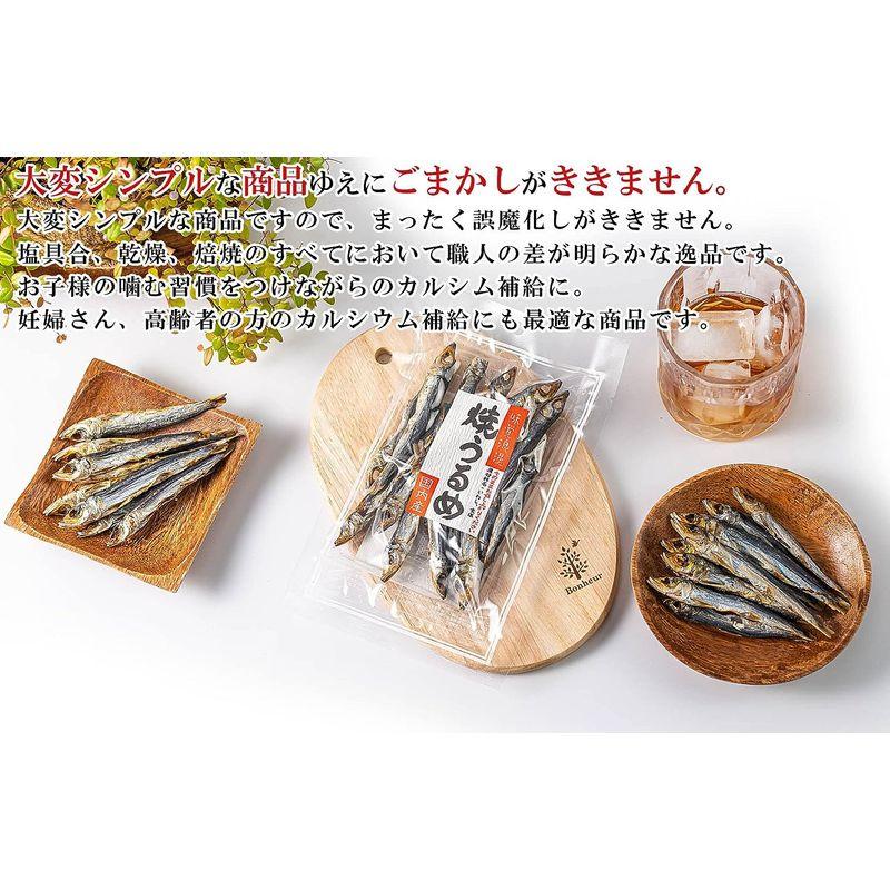 うめ海鮮 国産 干物 小魚 焼きうるめ 32g×10個（ 無添加 塩のみ ）焼 うるめいわし 丸干し めざし うるめ おつまみ メザシ ひも