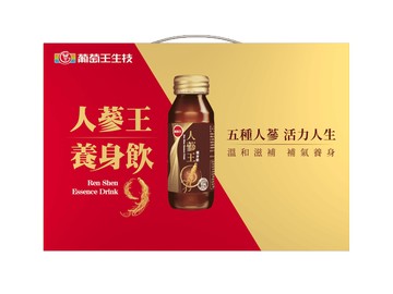 【加價購】人蔘王養身飲6入禮盒【溫和滋補 補氣養身】(※此品不參與全館活動)
