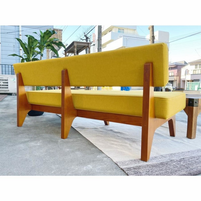 IDEE/イデー SOLID BENCH/ソリッドベンチ ソファ 2人掛け イエロー系