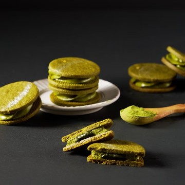 【DOZO嚴選】七見櫻堂-生牛奶糖三明治餅 6入/盒_3盒組 (口味:宇治抹茶/焦糖可可/花香莓果各一盒)