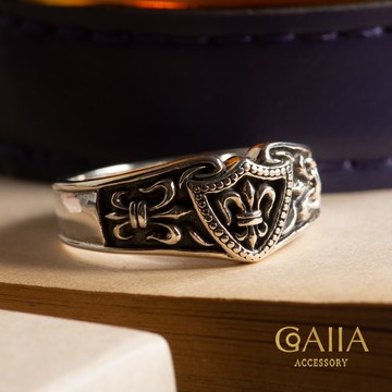 S925銀戒。Knight．騎士 | GO