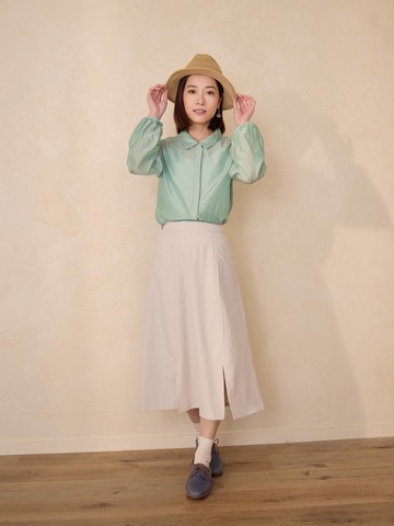 微笑雲朵擺裙-海沫