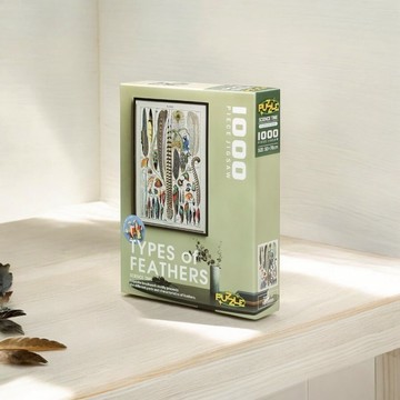 【賽先生科學工廠】圖鑑拼圖-鳥類羽毛品種圖鑑｜高手最愛超高難度拼圖！