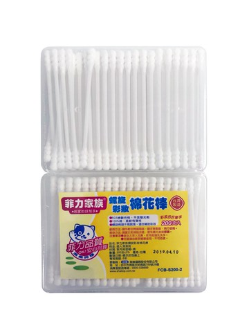 【醫護寶】菲力家族-棉花棒 粗軸/細軸/螺旋 200*2入/600入