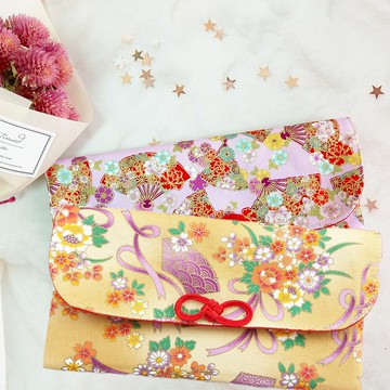 免費繡名字。善緣-2色可選。布紅包袋 / 口罩收納袋