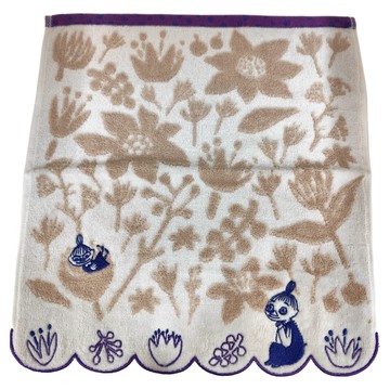 MARUSHIN 丸真 Moomin 洗臉巾 100%純棉 34x36x0.5cm  1個