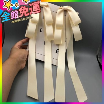 🌸台灣出貨🌸 日係洛麗塔垂耳兔宮廷蝴蝶結長飄帶髮夾古風漢 🥇滿額免運🥇X370-11-A