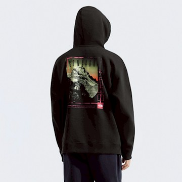 The North Face M RED BOX ACONCAGUA  HEAVYWEIGHT HOODIE 男連帽上衣-黑-NF0A8BY8JK3
