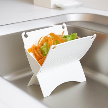 kcud流理台廚餘瀝水折疊架 綠