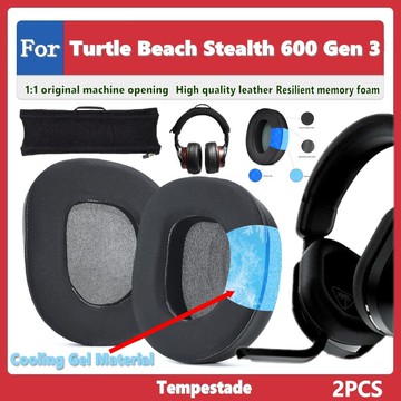 適用於 Turtle Beach Stealth 600 Gen 3 / Gen 2 Max 耳罩耳罩耳墊耳機套替換耳墊