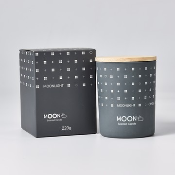 【MOON LIGHT 月光蠟燭】MOON LIGHT 北歐設計手工香氛蠟燭 7oz - 月光森林