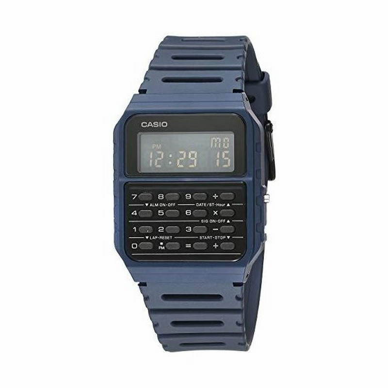 casio カシオ データバンク クォーツウォッチ 樹脂ストラップ付き ブルー 24.1 モデル CA-53WF-2BCF 通販  LINEポイント最大GET | LINEショッピング