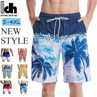 海水パンツ メンズ水着 水着 メンズ 男性用 無地 サーフパンツ 海パン トランクス ハーフパンツ 通販 Lineポイント最大get Lineショッピング