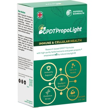 【奧帝康生醫】英國專利植萃營養 GPDT®光動能活力素 (60粒/盒)