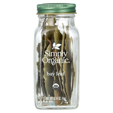 Simply Organic, 月桂葉，0.14 盎司（4 克）