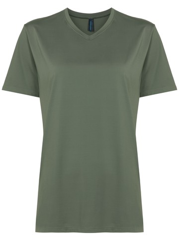 Lygia & Nanny - Luka V-neck T-shirt - women - Spandex/Elastane/Polyamide - 40 - Green