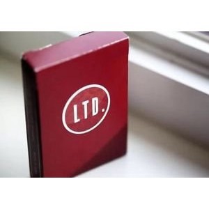 【USPCC 撲克】撲克牌 LTD (白邊) 紅色 mini-S10322402501