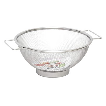 日本ECHO 不鏽鋼把手瀝水/濾網  17.5cm  1個