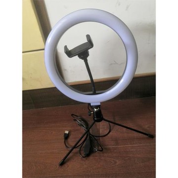 手機新品支架10寸26cm補光燈主播美顏打光燈自拍神器支架攝影燈