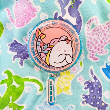 106008_甜味海帶-美人魚H4_磁吸壓克力氣囊支架