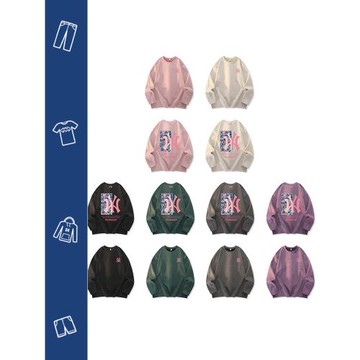 【新品秒殺】春秋季潮牌長袖t恤女別致高級質感圓領打底外穿上衣